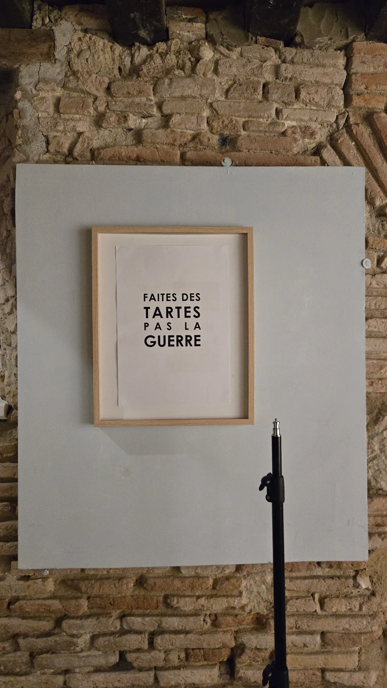 Faites des tartes pas la guerre